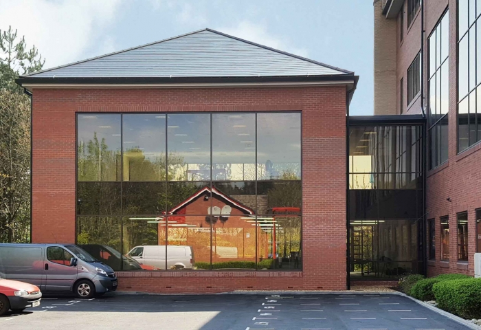 New office extension in Chandler&#039;s Ford, Hampshire
