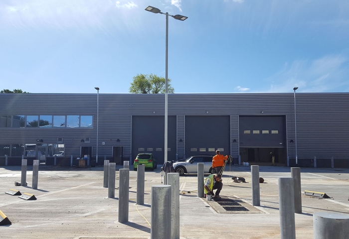 New Depot for Rushmore Borough Council in Farnborough
